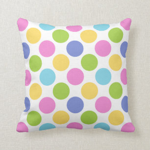 Påskpolka dots kudde