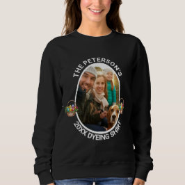 Påskpun | Anpassad familjefoto 2025 färgning T Shirt