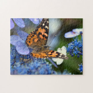 Paskriven Dam Butterfly Jigszle puzzle Pussel