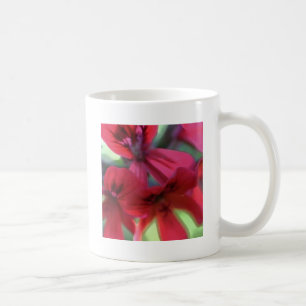 Paskriven Geraniums Kaffemugg