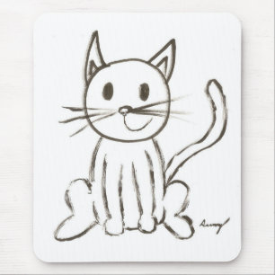 Paskriven Kattunge Mousepad Musmatta