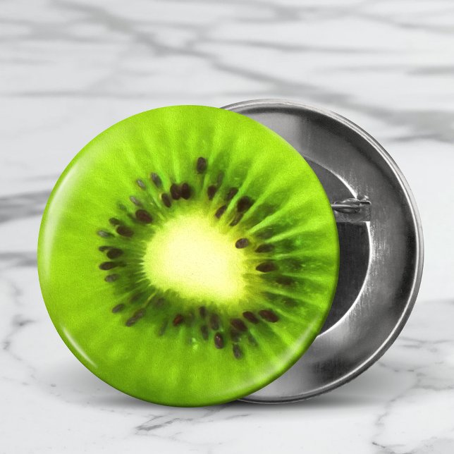 Paskriven Kiwi Fruit Knapp (Skapare uppladdad)
