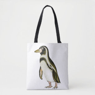 Paskriven Penguin Tote-påse Tygkasse