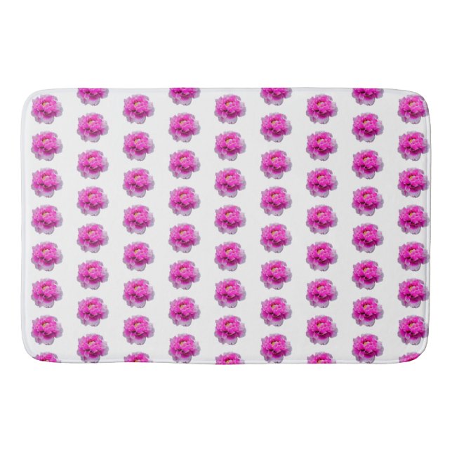 Paskriven Peony Badrumsmatta (Framsidan)
