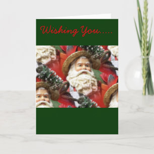 Paskriven Santa Helgkort