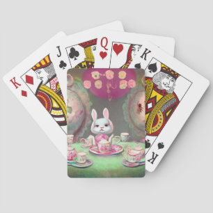 Paskriven Tea Party Casinokort