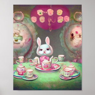 Paskriven Tea Party Poster