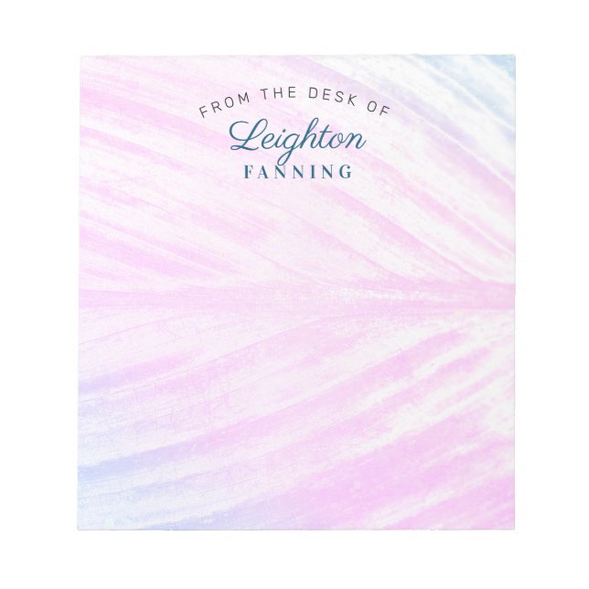 Paskriven Tropical Löv Anteckningsblock (Framsida)