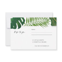 Paskriven Tropical Löv Beach Wedding