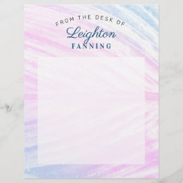 Paskriven Tropical Löv Brevhuvud