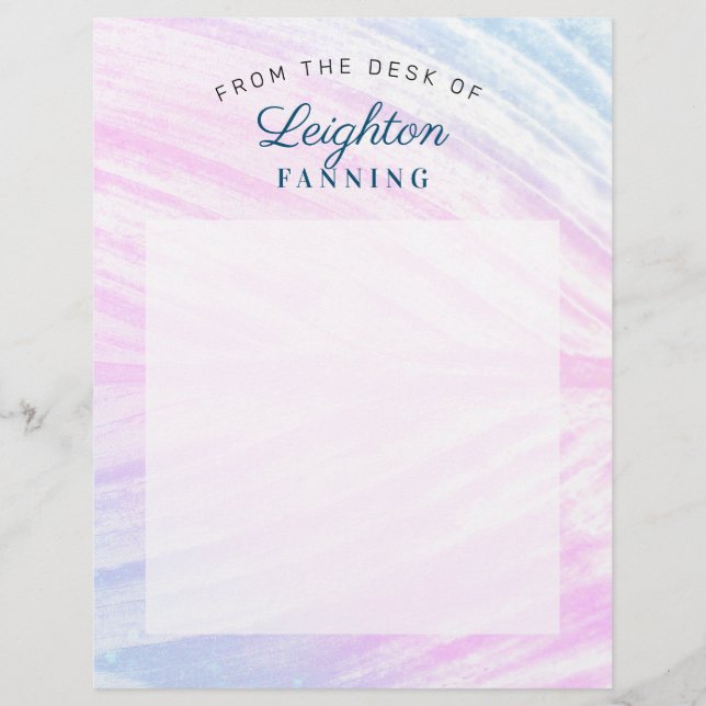 Paskriven Tropical Löv Brevhuvud (Framsida)