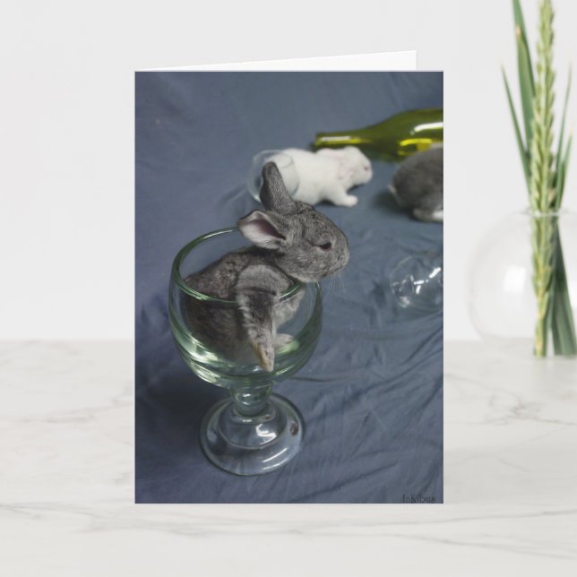 Påskrostat bröd helgkort (Framsida)