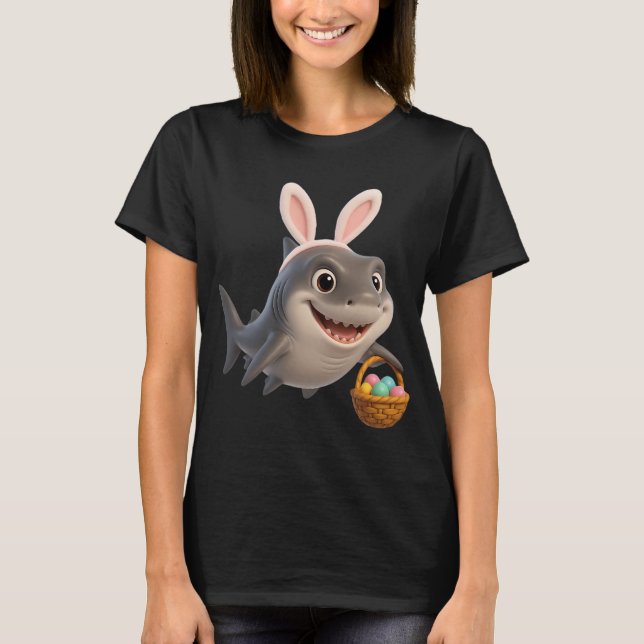 Påsksexgälshaj T Shirt (Framsida)