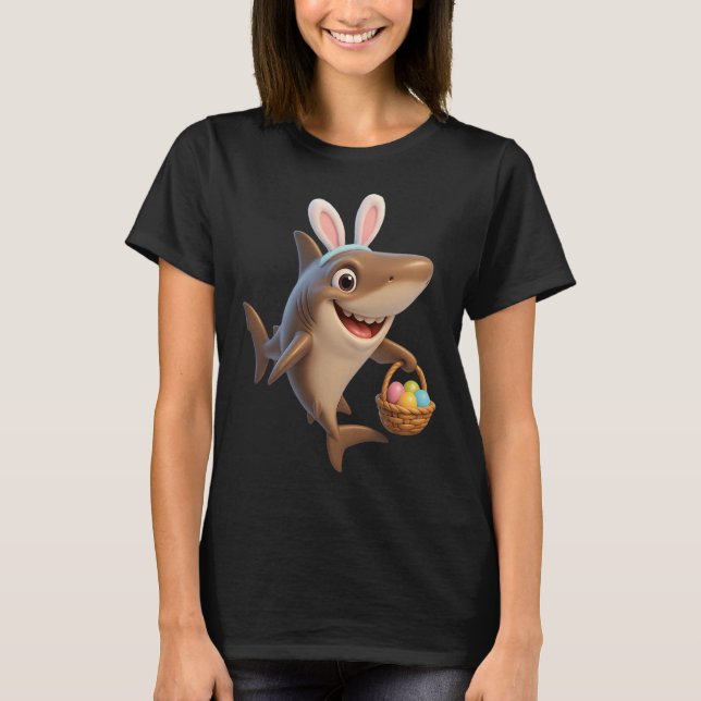 Påsksidenshark T Shirt (Framsida)