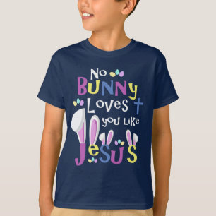 Påskskjortaungar - ingen kanin men Jesus T Shirt