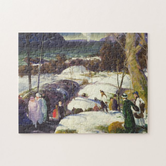 Påsksnö Pussel (Horisontell)