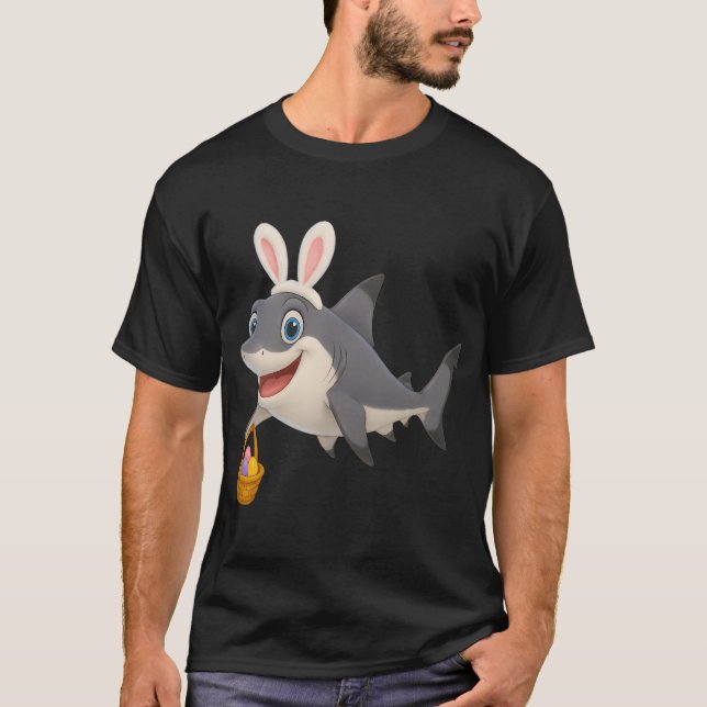 Påsksvartspetshaj T Shirt (Framsida)
