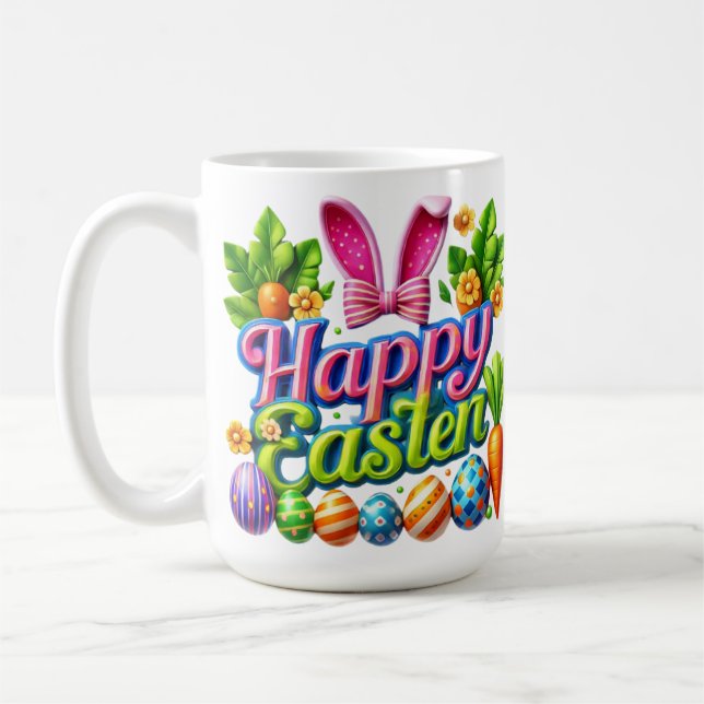 Påsktema  kaffemugg (Vänster)