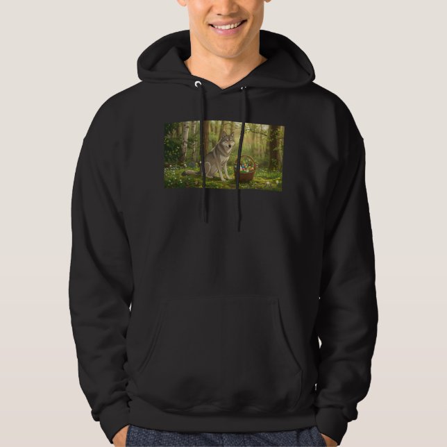 Påskvarg  hoodie (Framsida)