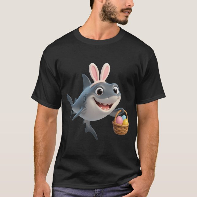 Påskvirvelhaj T Shirt (Framsida)