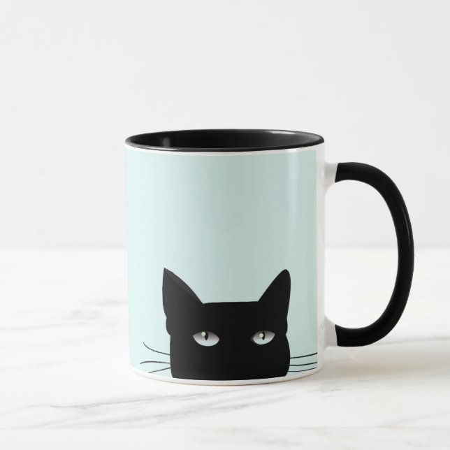 PÅSKYNDA BLACK CAT COFFEE MUGG (Höger)