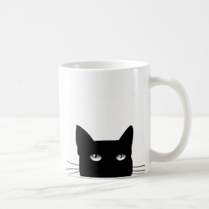 PÅSKYNDA BLACK CAT KATTUNGE ÄLSKARE COFFEE MUGG