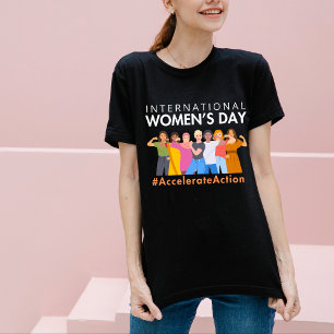 Påskynda insatser Internationell Kvinnodagen 2025 T Shirt