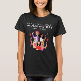 Påskynda insatser Internationell Kvinnodagen 2025 T Shirt