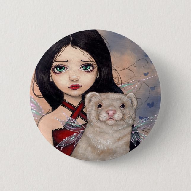 "Påskyndade vesslan" knäppas Knapp (Framsida)