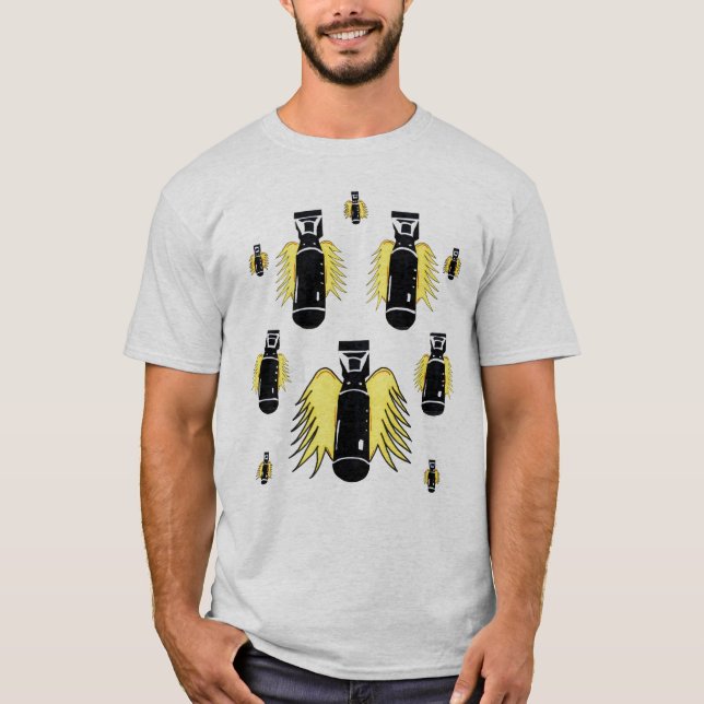 "Påskyndar missilen ", Tee Shirt (Framsida)