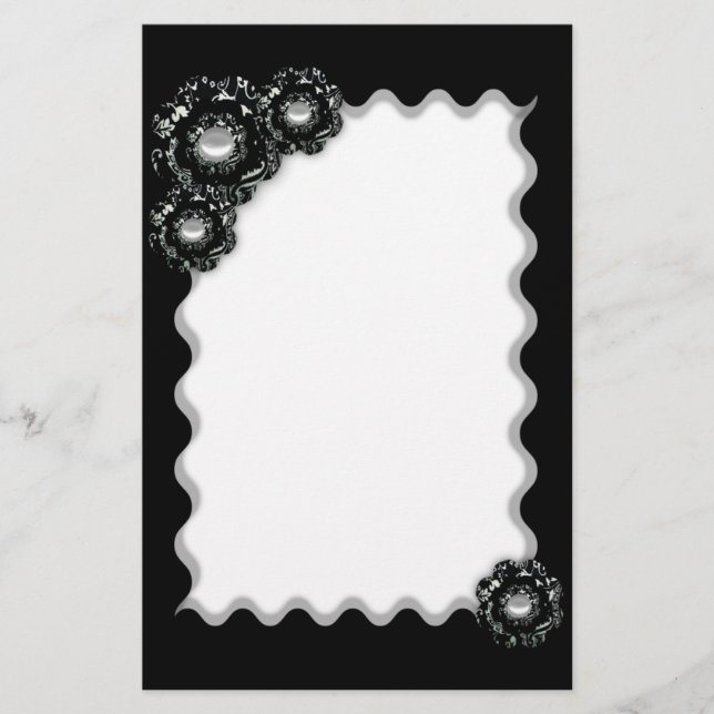 Pasley Flowers Stationery Brevpapper (Framsida)