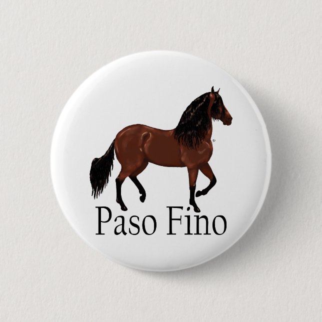 Paso Fino Bay "Paso Fino" Knapp (Framsida)