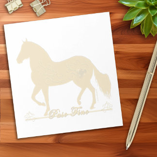 Paso Fino Horse Equestrian Notes Anteckningsblock