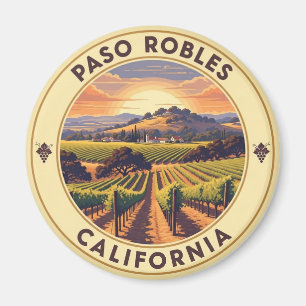 Paso Robles Kalifornien Central Coast Magnet