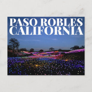 Paso Robles, Kalifornien, USA Vykort