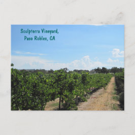 Paso Robles, Kalifornien, Vin Land Vykort