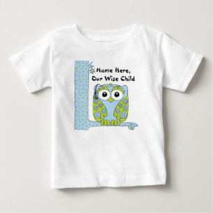 Pasover Baby blue/Grönt Shirt "The Wise Child" Tee Shirt