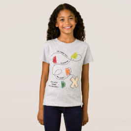 Pasover "Find the Afikomen" Girls' Jersey T-Shirt