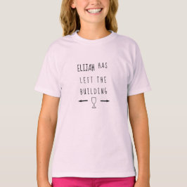 Pasover Girls' T-Shirt Elijah lämnat byggnaden