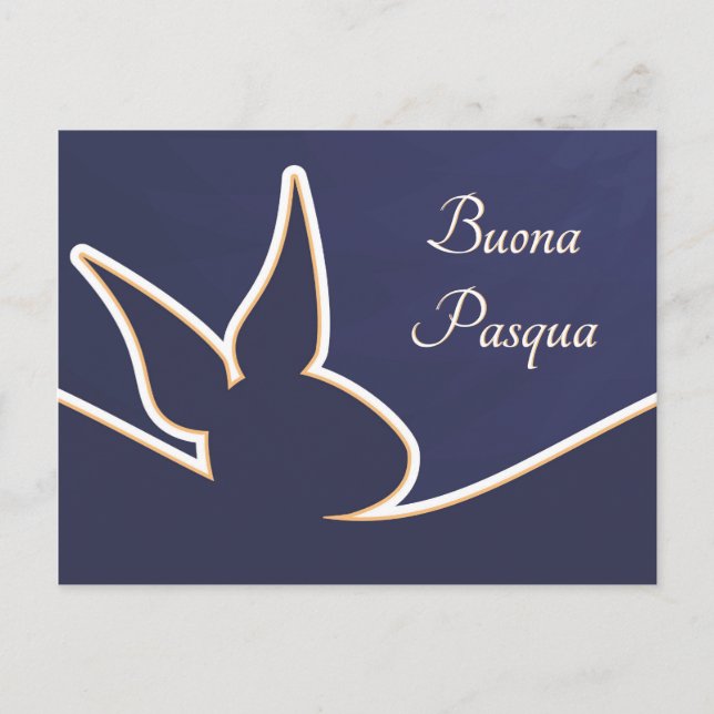 Pasqua | Glad påsk Vykort (Framsida)