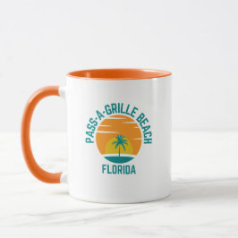 Pass-A-Grille Beach Florida Coffee Mugg