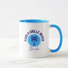 Pass-A-Grille Beach Florida Kaffe Mugg