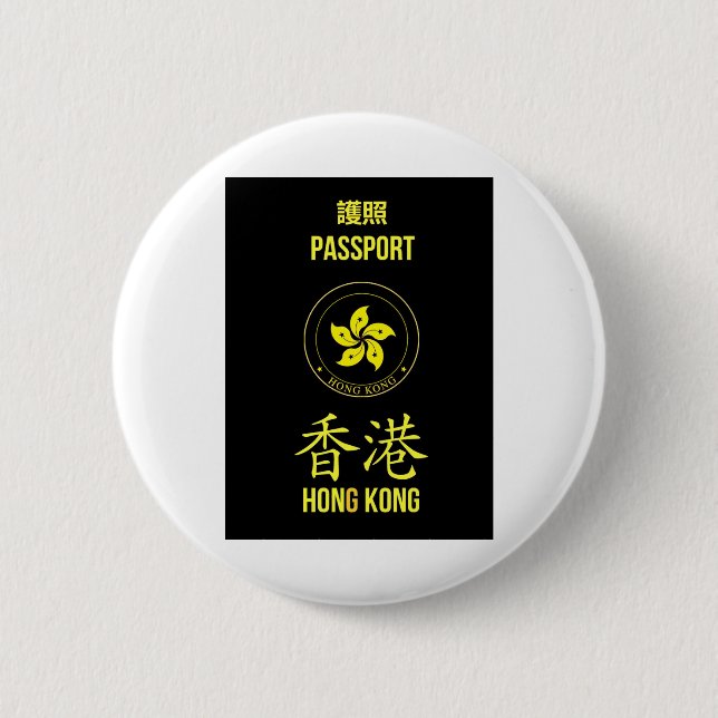 Pass för Hong Kong autonomirörelse Knapp (Framsida)