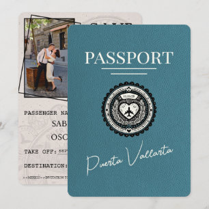 Pass för Teal Puerta Vallarta Spara Datumet