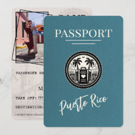 Pass för Teal Puerto Rico Spara Datumet