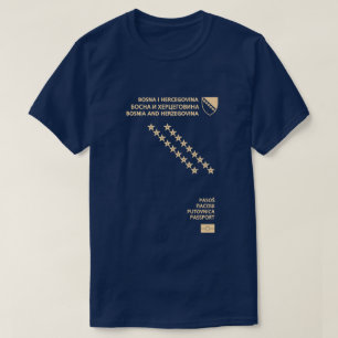 pass från Bosnien och Hercegovina T Shirt