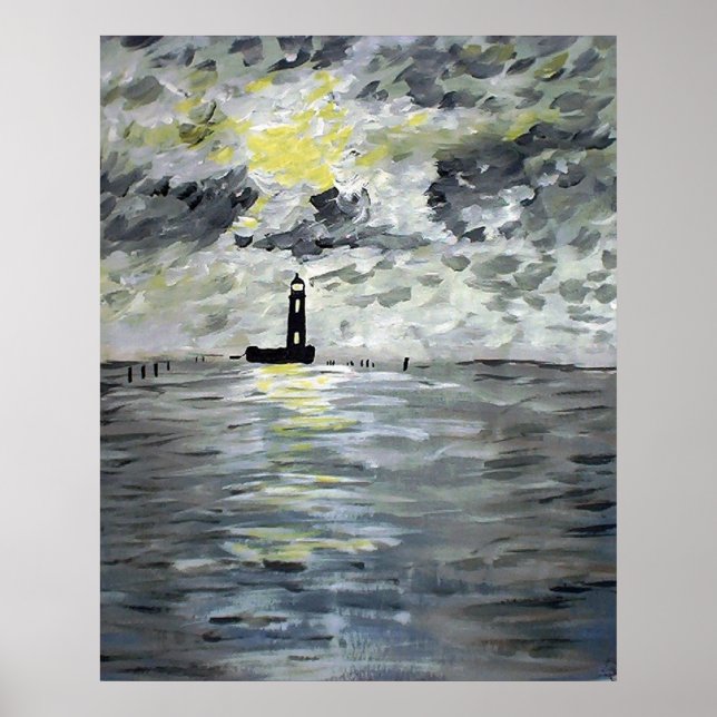 Pass Manchac Lighthouse Poster (Framsidan)