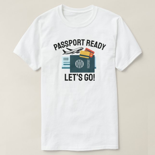 Pass Resklar, Nu Kör Vi! T Shirt (Design framsida)