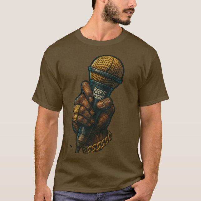 PASS THA MIC T-Shirt (Framsida)