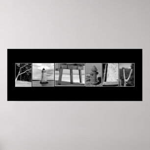 Pass ut med bilder poster